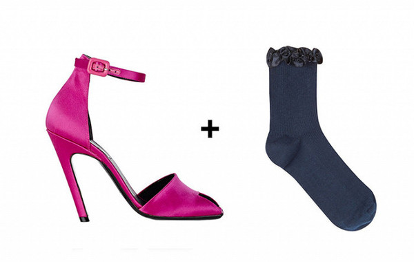 袜子配高跟鞋太时髦了,高跟鞋配什么袜子穿