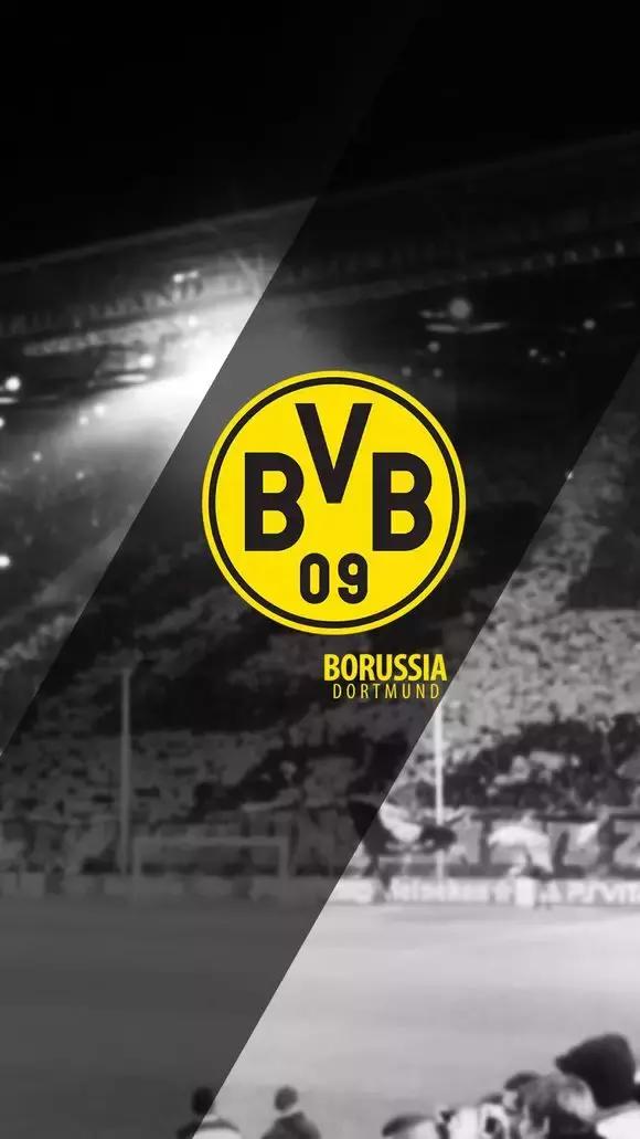 多特蒙德队徽壁纸,多特壁纸全屏高清4k