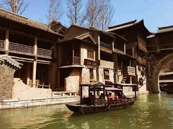 古镇风景古北水镇,记录旅游足迹古北水镇