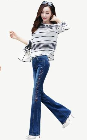 百搭的牛仔裤尽显潇洒的气质,魅不可挡河南南阳