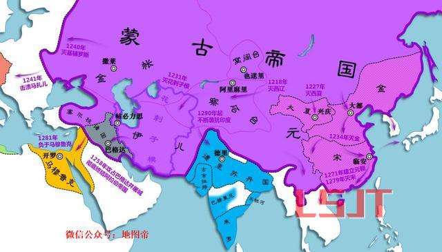 世界七大古国,七大帝国领地演变过程