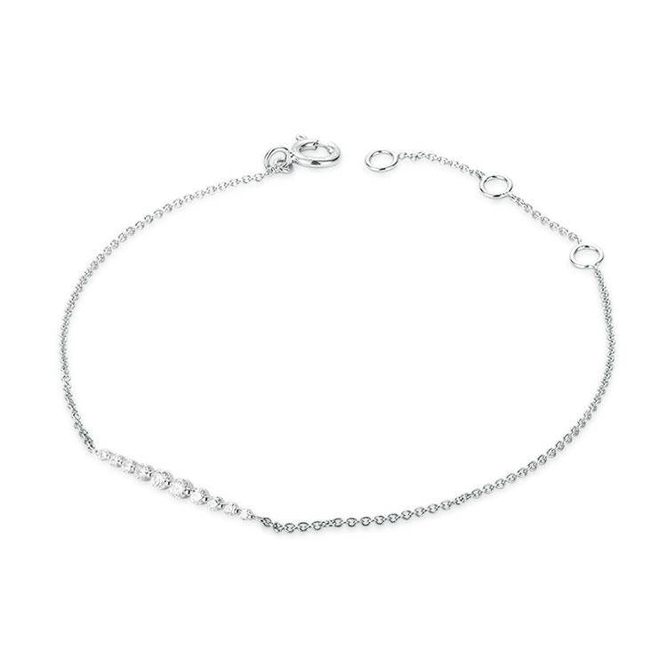 轻奢高级感珍珠手链,手链轻奢高级莫桑钻