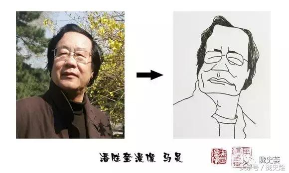 简笔漫像，如何才能惟妙惟肖，著名漫画家马炅，一语道破其中玄妙