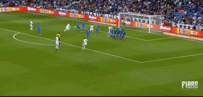 皇马欧冠世界波,皇马逆足世界波