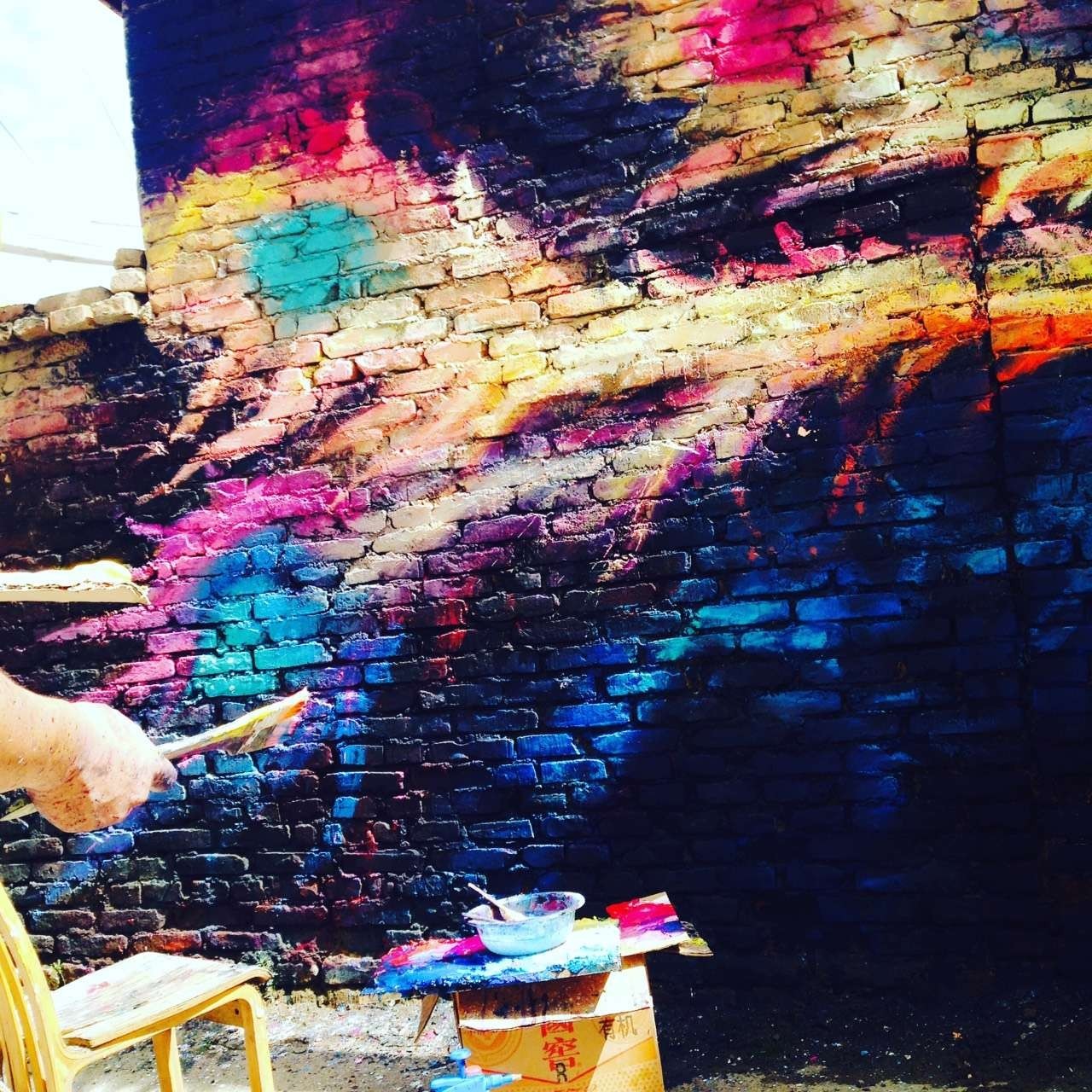 成都资深壁画艺术家——淼淼