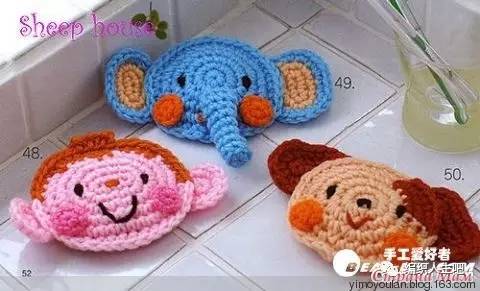 男童娃娃钩织玩偶图解,钩童装衣服花样图解