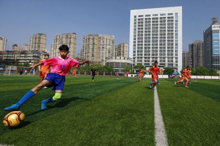 三明市中小学生足球联赛引爆激情点燃中国足球梦!