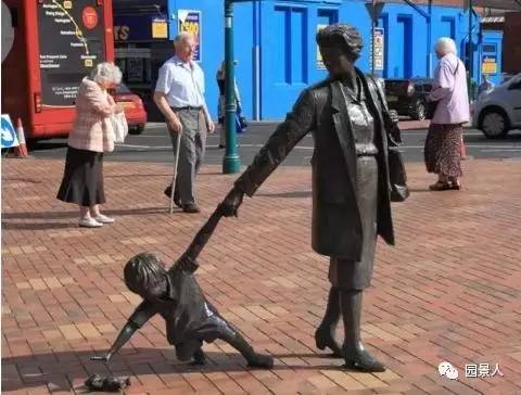 雕塑创意景观墙,景观抽象创意雕塑工艺