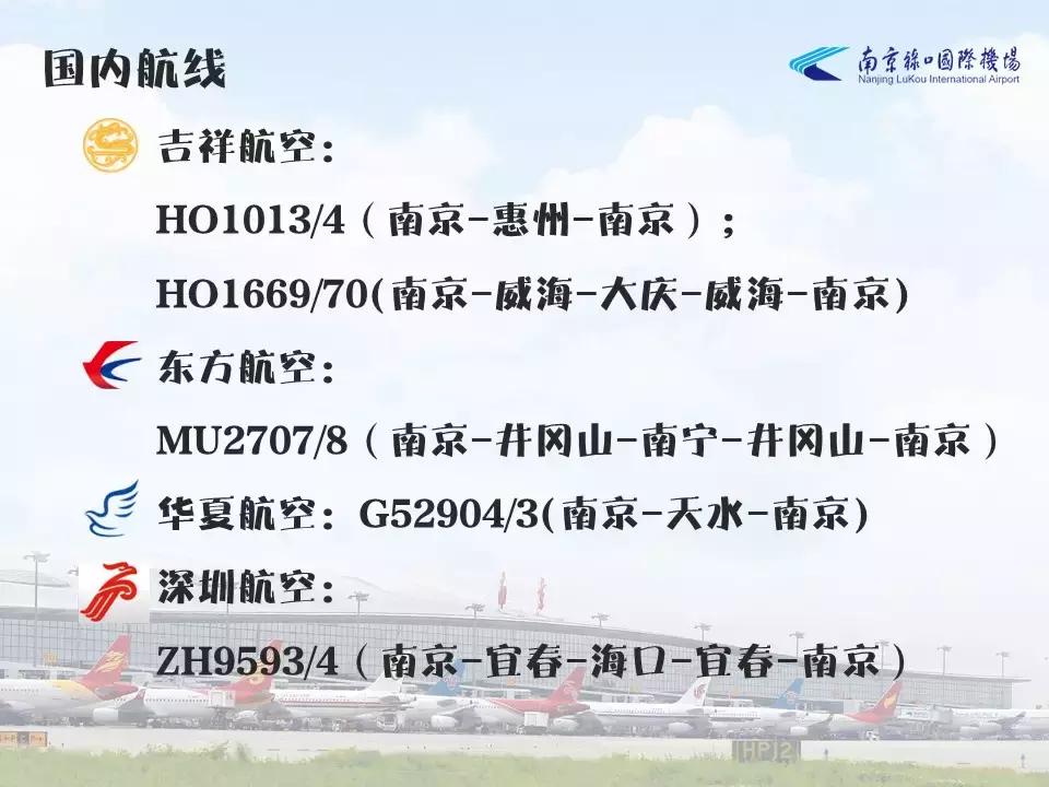 南京机场国际航线恢复,南京禄口机场国际航线