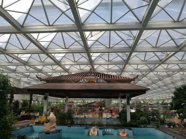 天源吉布世温泉水乐园,鞍山天源吉布世温泉一日游