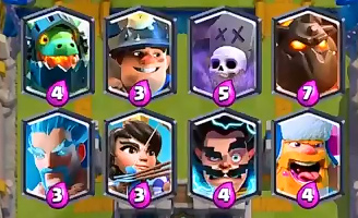 皇室战争部落战2进攻卡组,皇室战争部落战四套卡组推荐