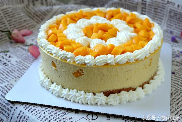 自己做的美味的蛋糕,自己做出来的蛋糕好看又好吃