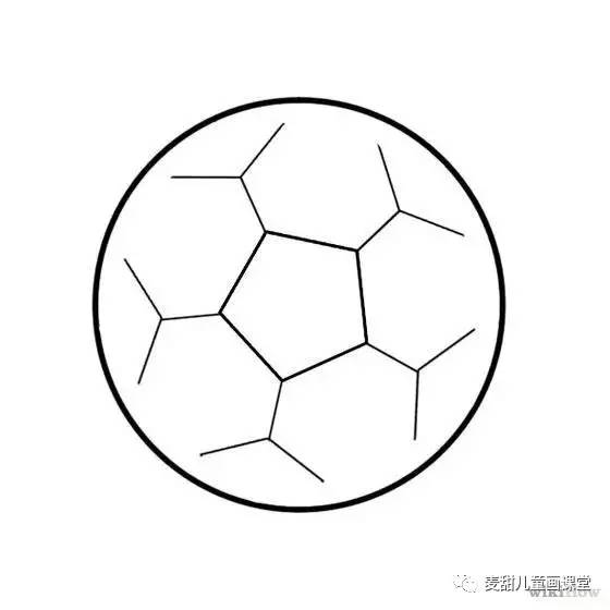 足球的画法和技巧,足球各种画法