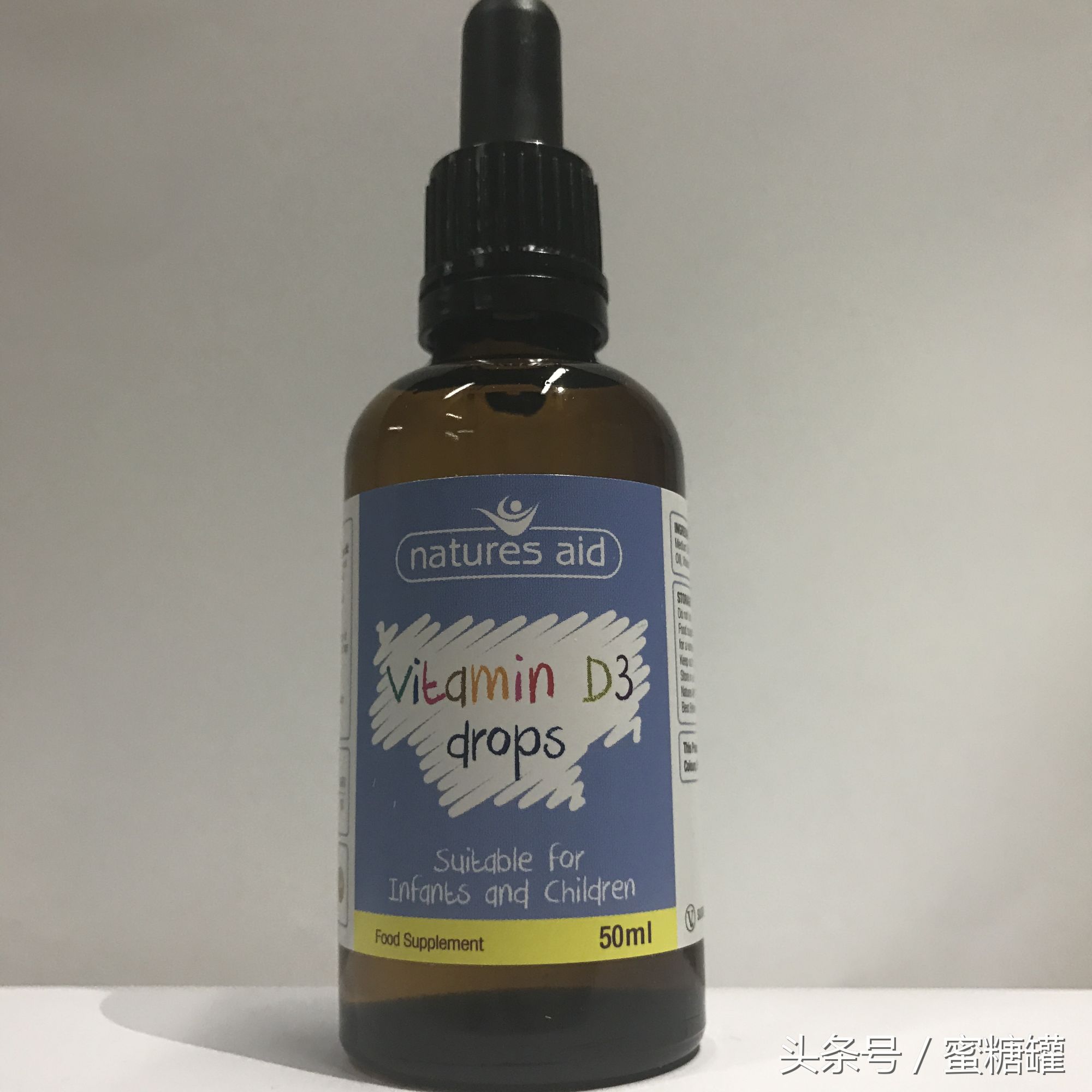 婴幼儿维生素d3推荐品牌老爸评测,babyddrops婴儿维生素d3滴剂