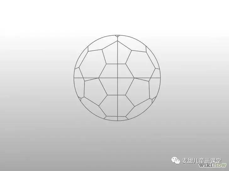 关于足球的画法,足球的画法和技巧