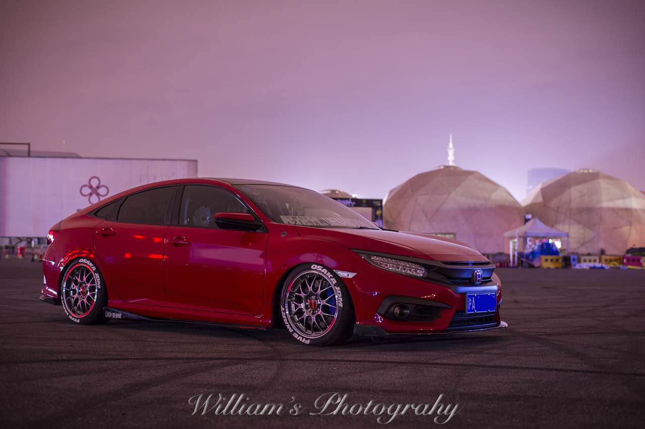 改装最好看的白色10代思域,改的最好看的十代思域