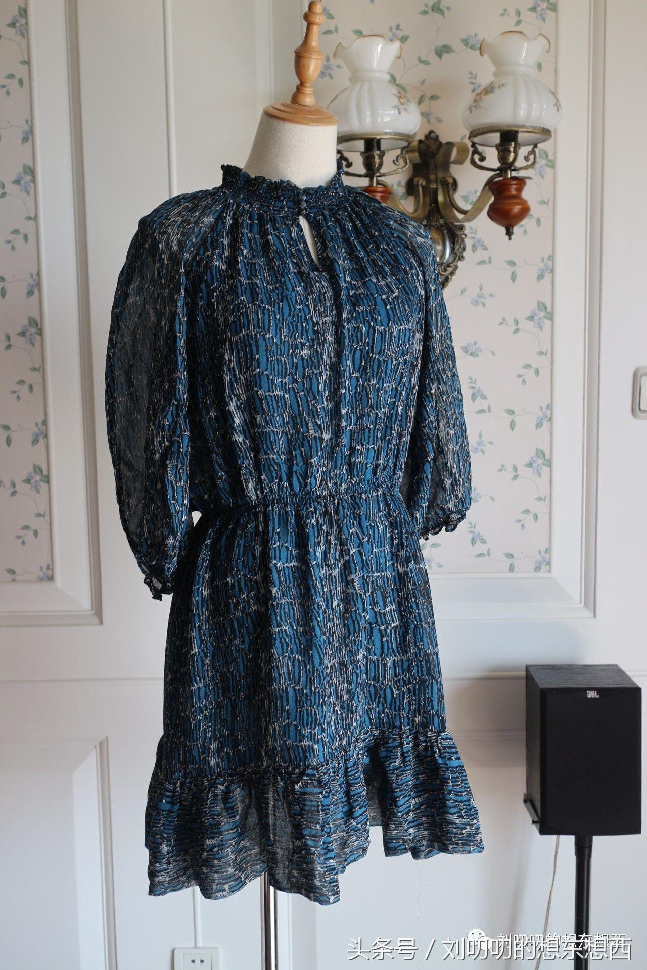 短款连衣裹裙外搭外套,裹裙一片式双面穿