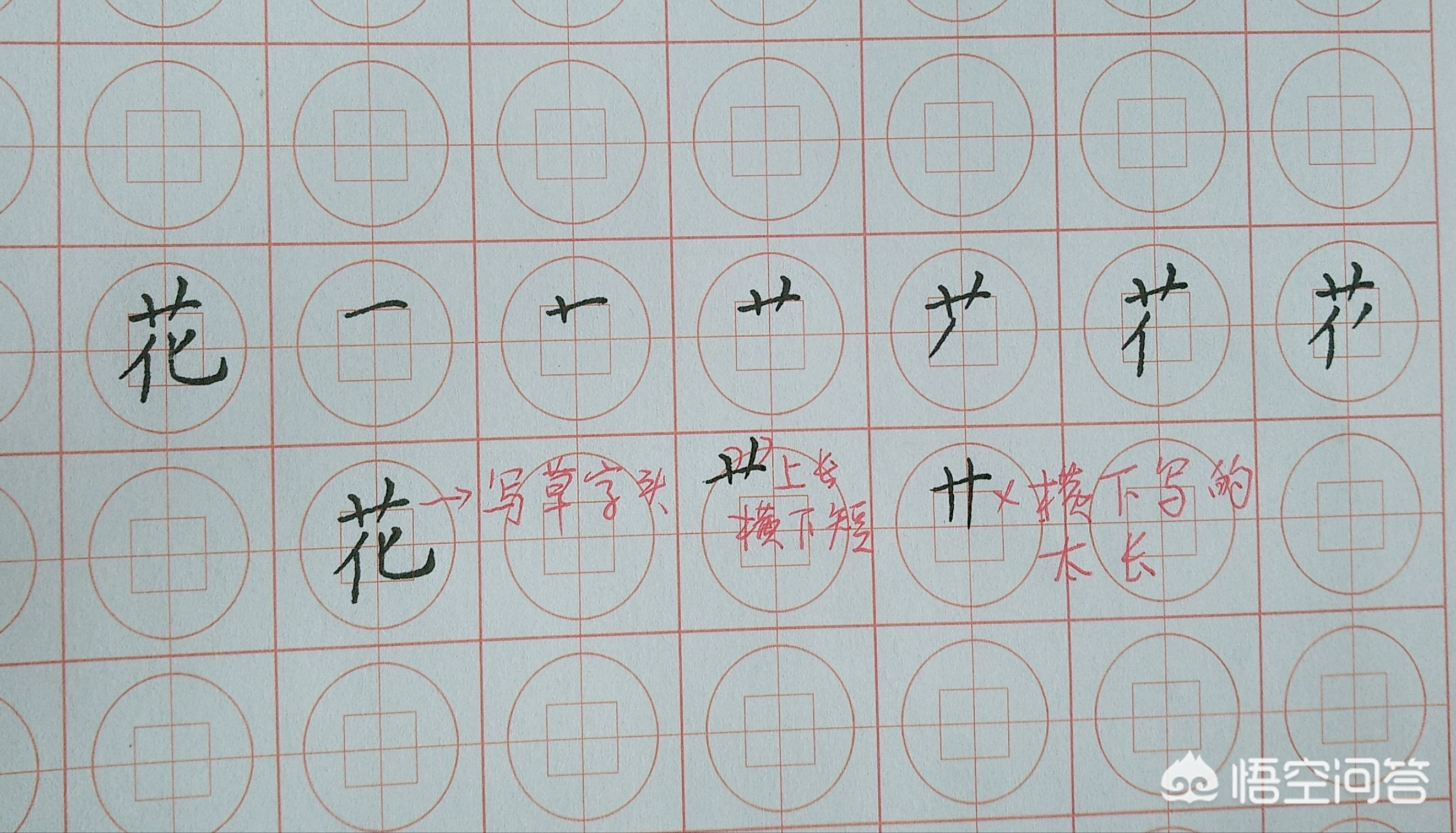 一年级语文生字笔画笔顺专项练习,一年级语文一个接一个生字笔顺