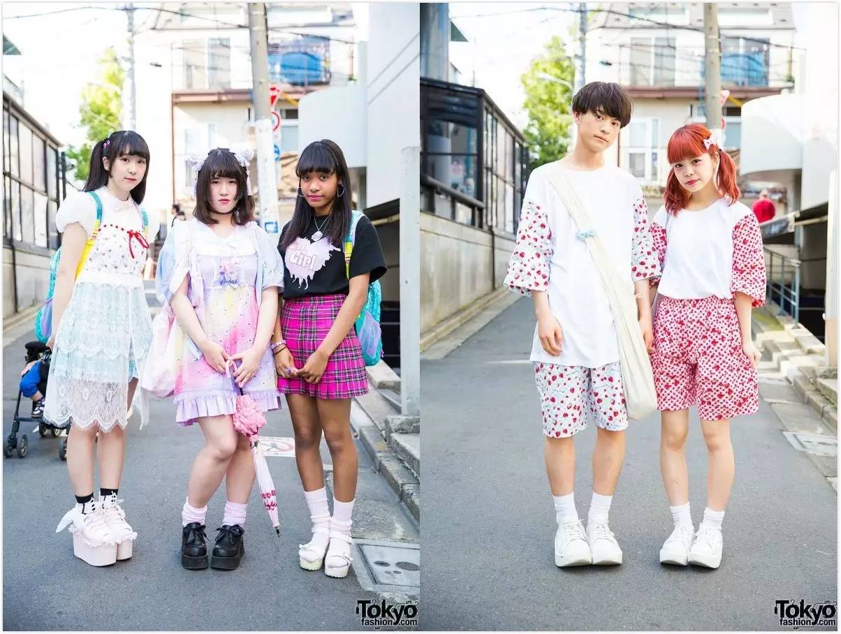 原宿街拍夏天穿什么,原宿潮酷穿搭