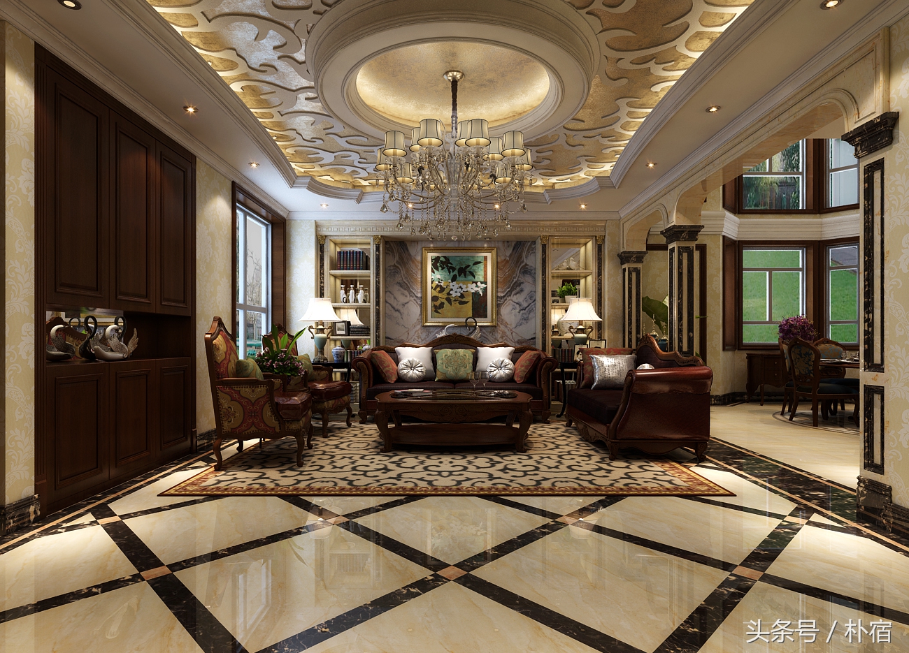 石家庄红石原著540㎡别墅雅居打破设计的瓶颈破格大宅大设计