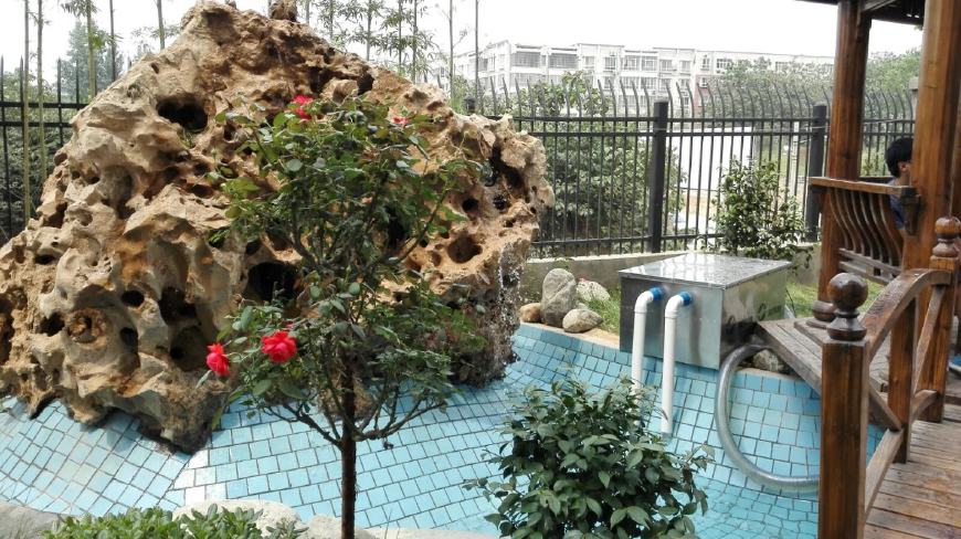 鱼池假山怎么做,假山鱼池怎么做视频