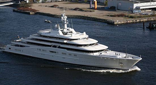 俄罗斯富翁阿布拉莫维奇,俄罗斯富豪阿布游艇