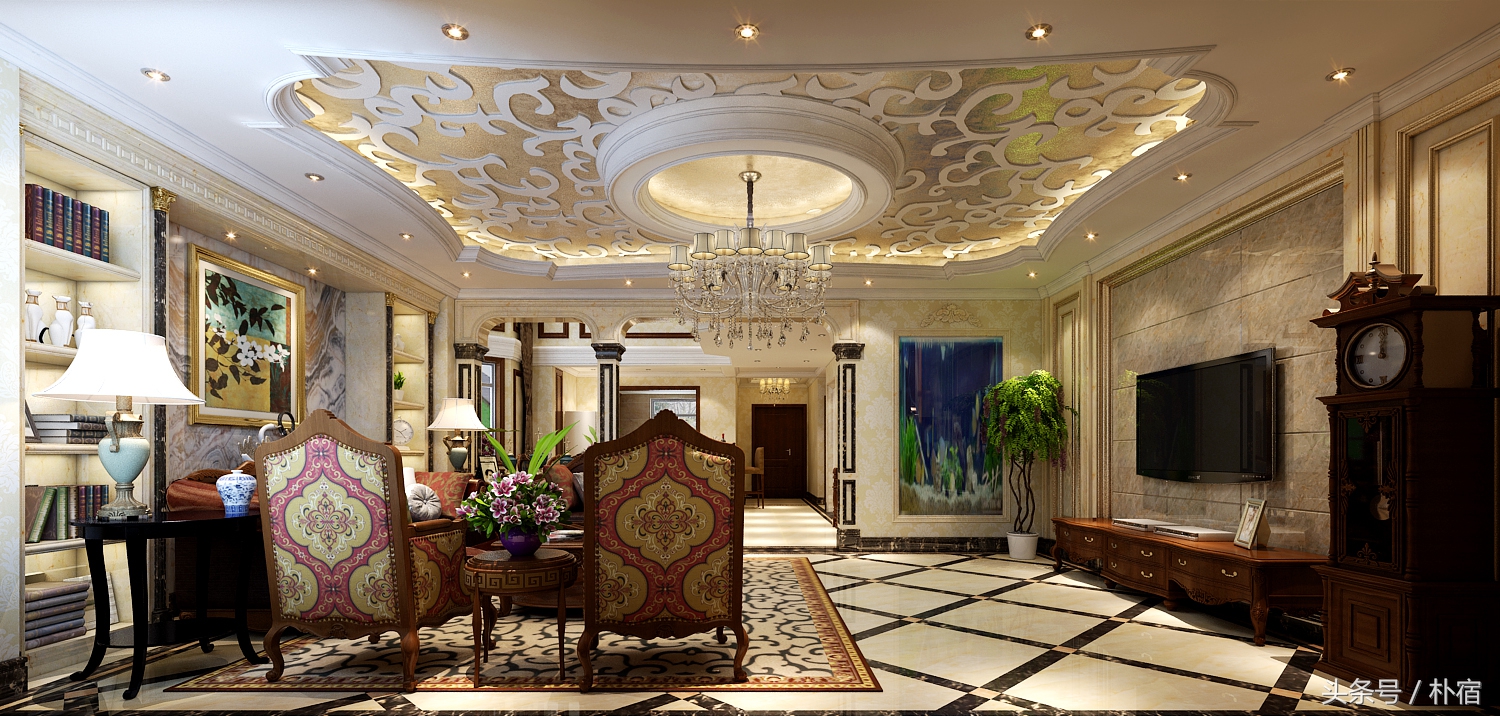 石家庄红石原著540㎡别墅雅居打破设计的瓶颈破格大宅大设计