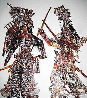 皮影戏仙鹤与乌龟告诉我们什么,皮影戏片尾