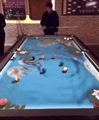 搞笑gif趣图从来没见过,搞笑gif趣图乒乓球新打法