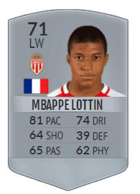 fifa17前锋妖人,fifa17法甲阵容