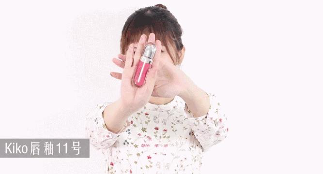 热门大牌唇釉试色小清新,网红如花的直播