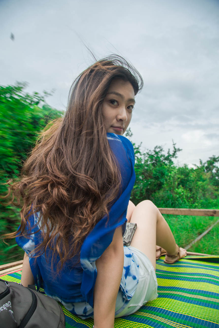 柬埔寨马德望竹制小火车,柬埔寨马德望生活