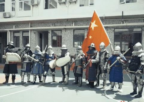 中国队首战世界杯,中国参加中世纪盔甲格斗锦标赛