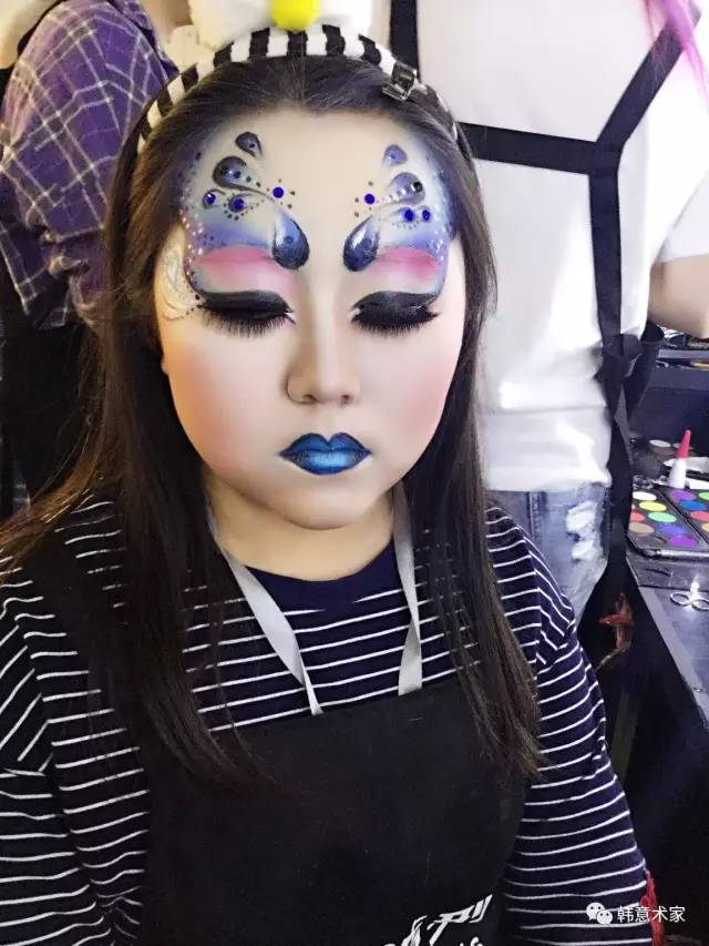 舞台妆的造型特点与技法,舞台妆彩绘基本功