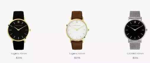 推荐高颜值低价小众手表,十大惊艳小众手表