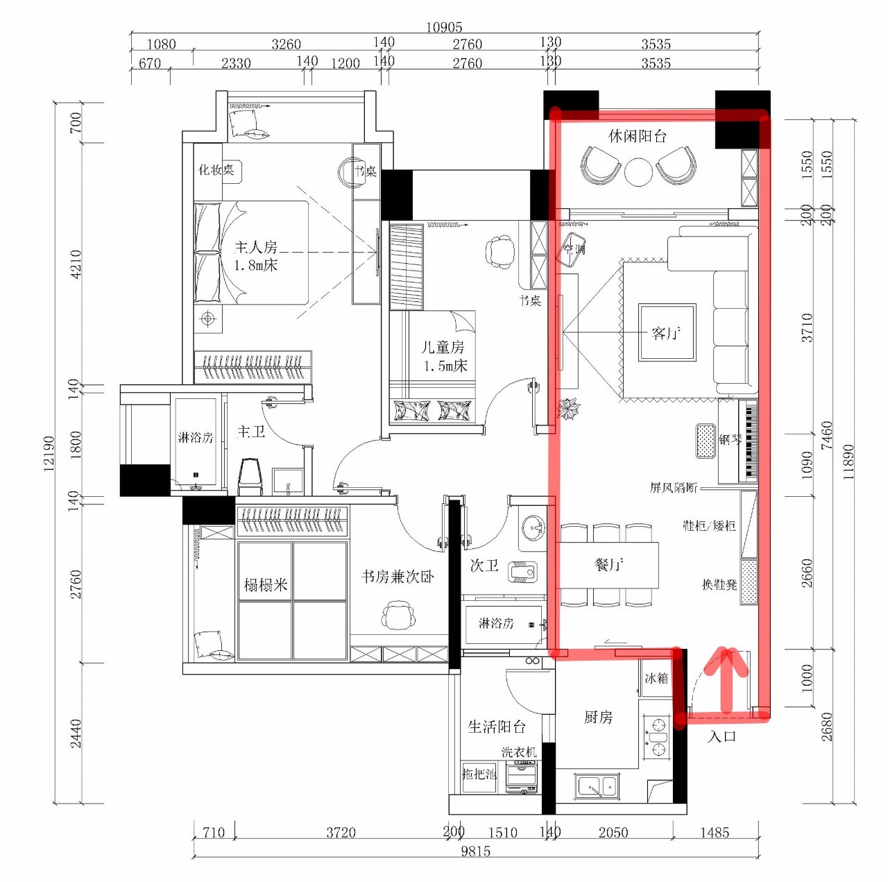 阳台对阳台是穿堂煞吗,阳台装推拉门可以挡穿堂煞