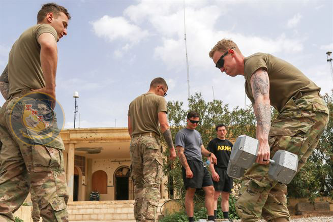 美国大兵和大力士,美国大兵翻轮胎