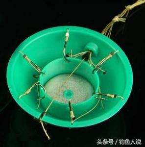 海竿串钩组合爆炸钩,鲢鳙海竿爆炸钩钓组套装