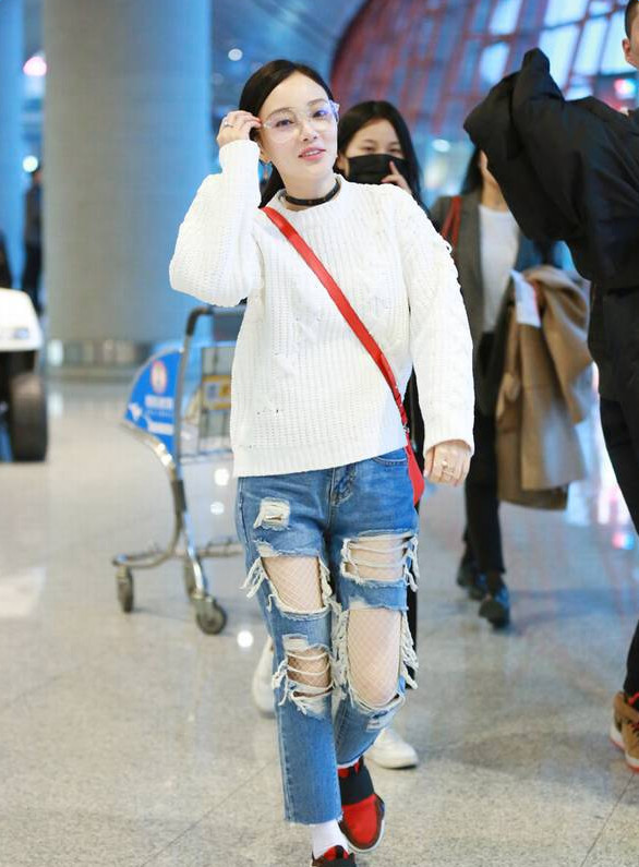 李小璐穿搭吐槽,李小璐穿搭运动风