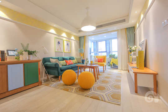 大连悦丽海湾装修哪家好,大连三室一厅装修现代简约