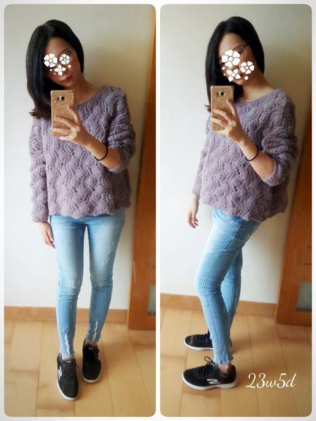 孕妇妈妈的一周穿搭,职场ol孕妇装