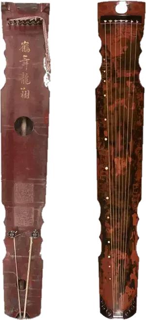 中国历代古琴图片大全,中国古琴图谱