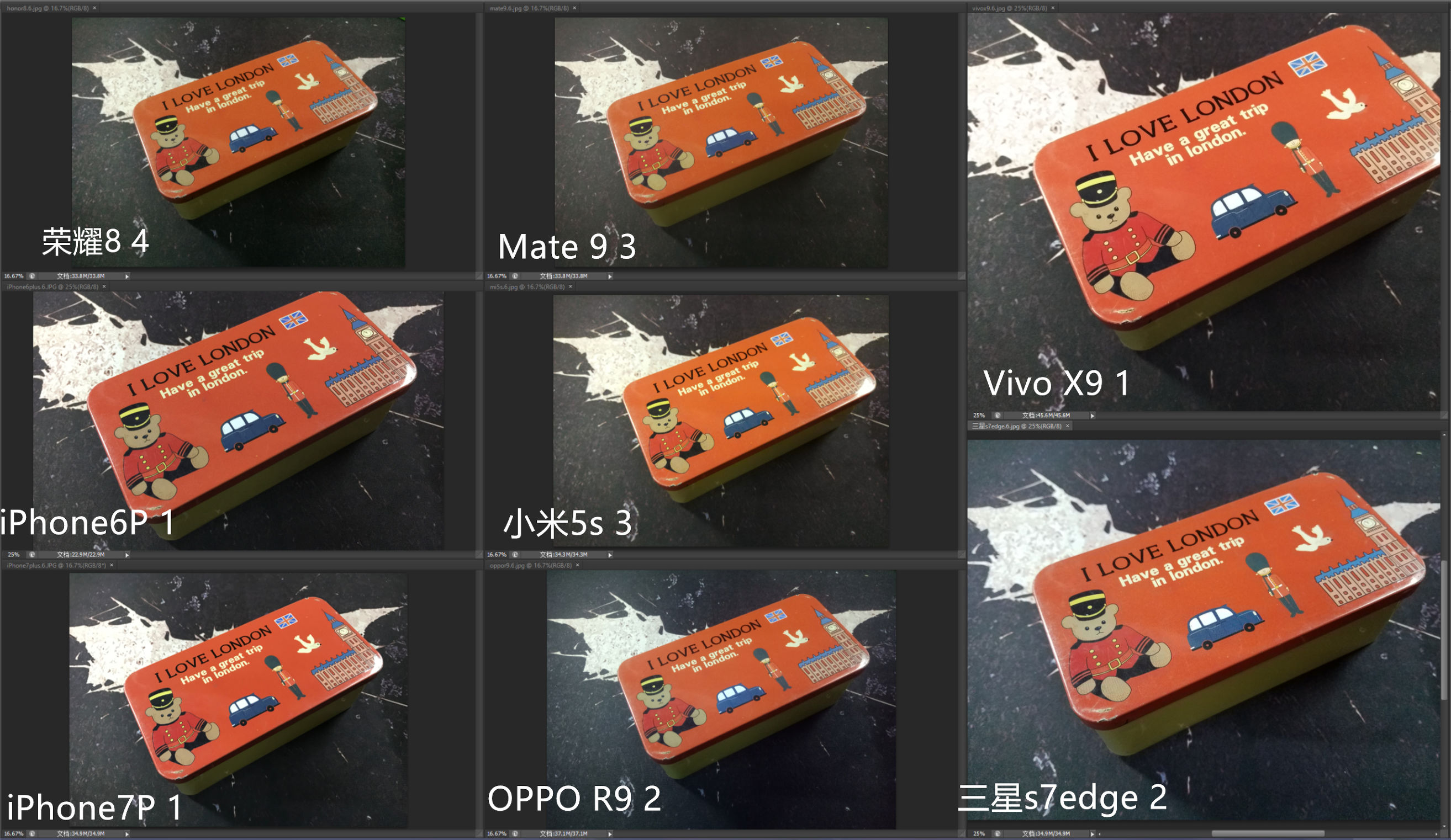 三代机皇拍照对比测试,各大旗舰机拍照对比