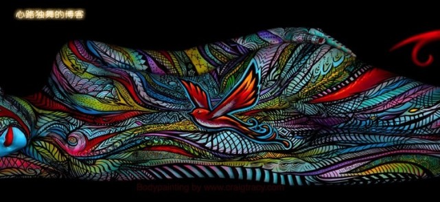 艺术家用自然物制作的作品图片,艺术家用自然的图案变成图谱