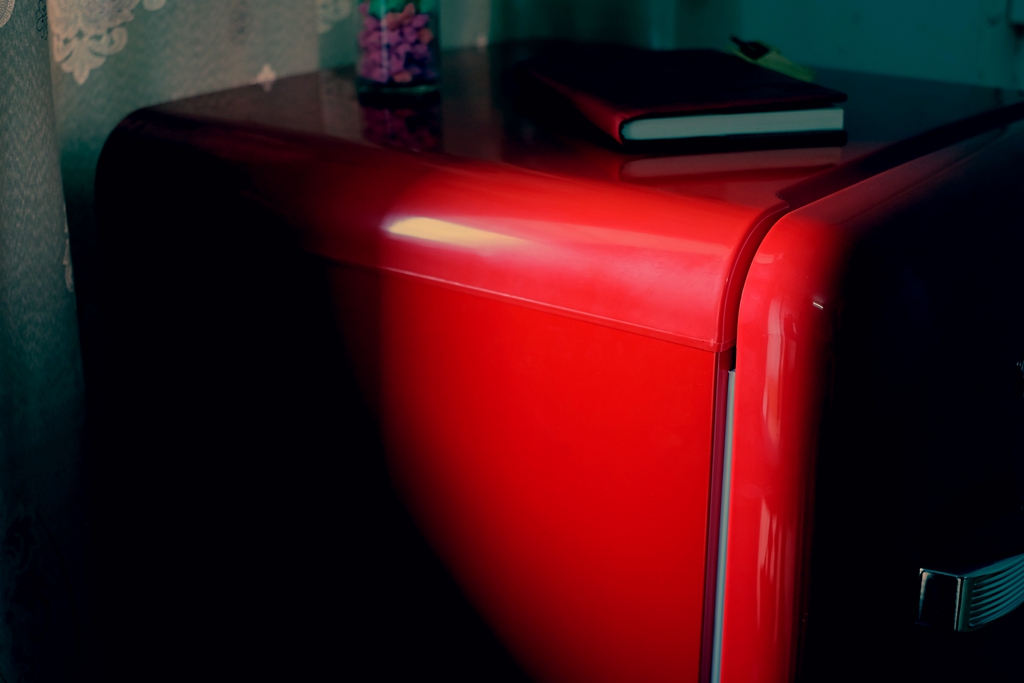 复古大系列冰箱,老式旋转式冰箱