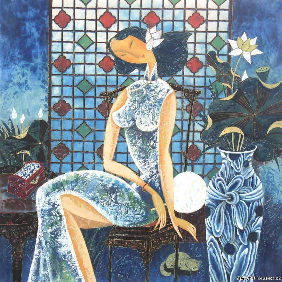 改良版旗袍美人,最爱旗袍