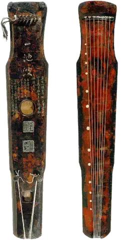 历代古琴的基础知识,中国古琴辨识图