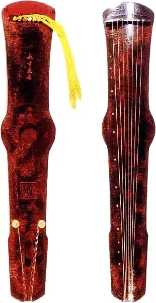 历代古琴的基础知识,中国古琴辨识图