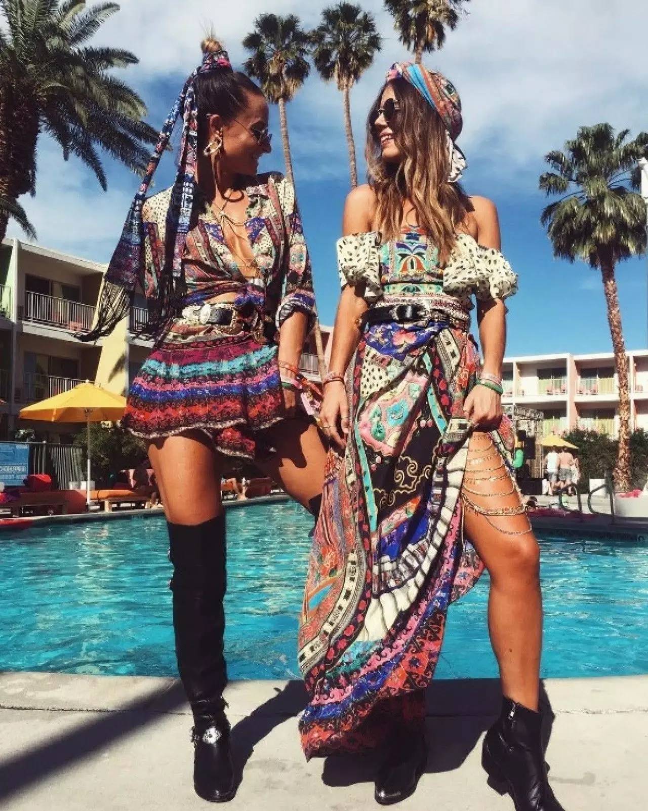 国际音乐节图片,音乐节穿搭元素