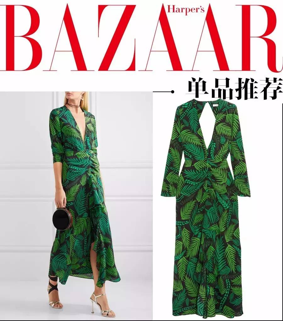 复古印花连衣裙怎么搭配好看,复古印花连衣裙适合优雅的女人穿